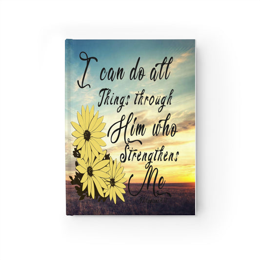 Strength Through Him | Notebook