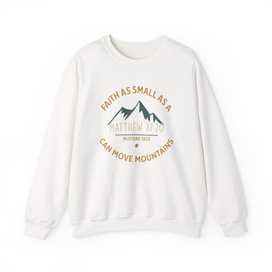 Faith Can Move Mountains | Sweater