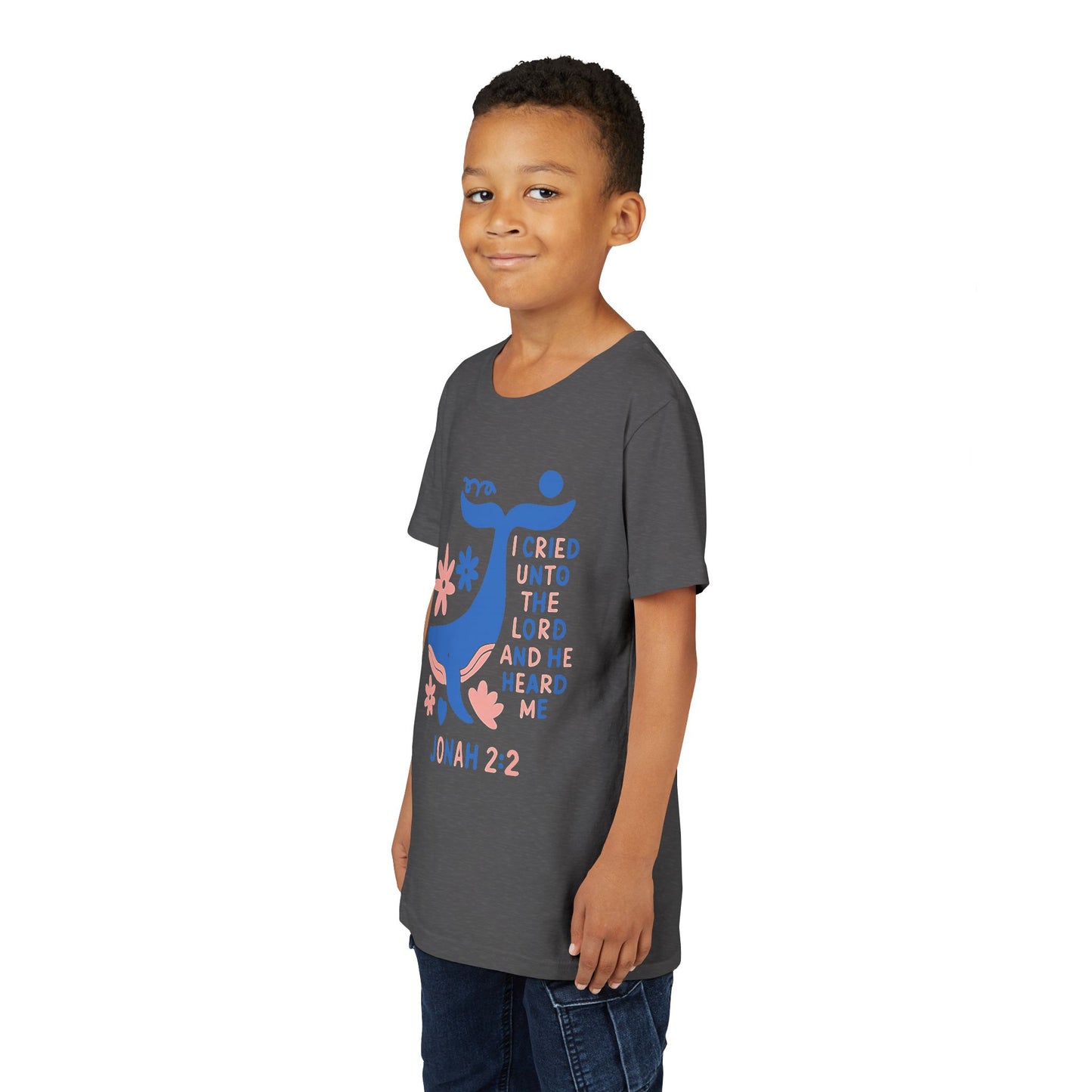 Faith & Fun Whale Scripture | Kids Tee