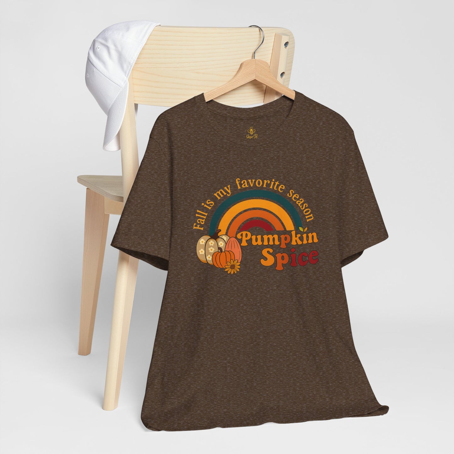 Fall is My Favorite Season Retro Pumpkin Spice Shirt | Jersey Tee