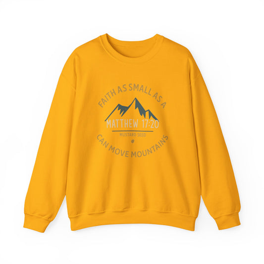 Faith Can Move Mountains | Sweater