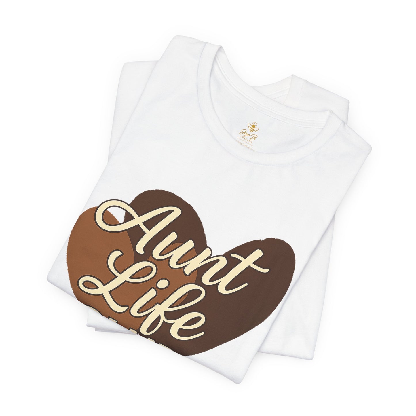 Aunt Life Club Heart Edition | Jersey Tee