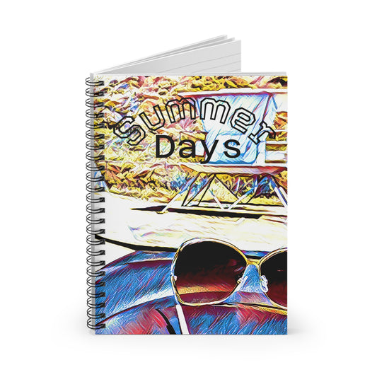 "Sunkissed Serenity" | Spiral Notebook