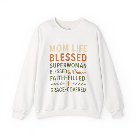 Mom Life. Blessed. Superwoman | Sweater