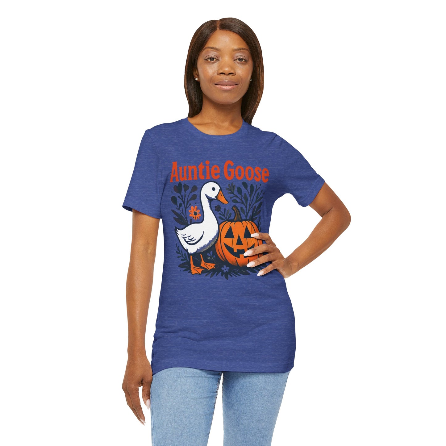 Auntie Goose Halloween | Jersey Tee