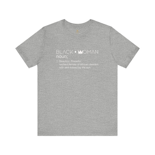 Black Woman – Definition of Power | Jersey Tee