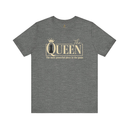 "The Queen Tee – Most Powerful Piece in the Game" | Jersey Tee