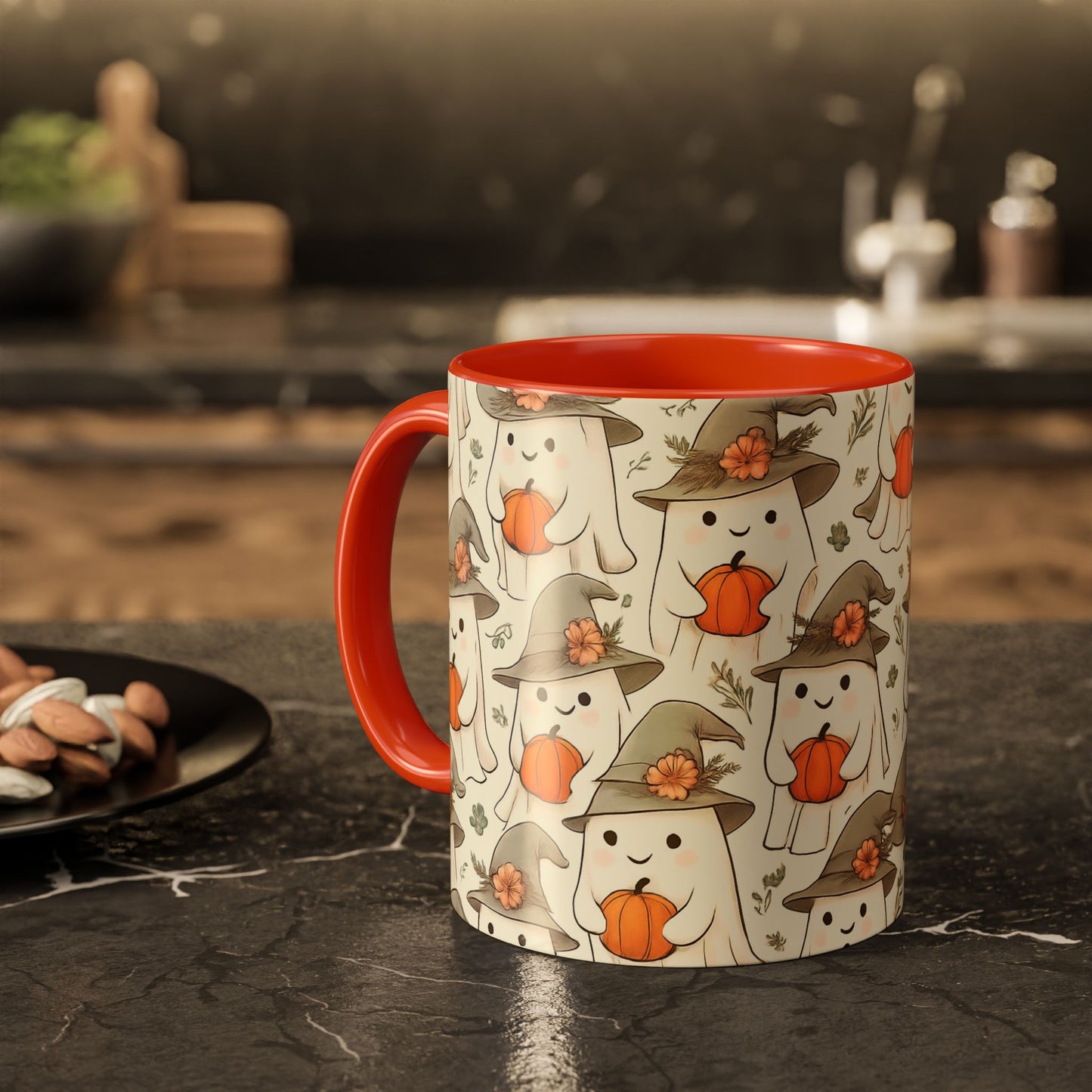 Cozy Halloween Ghost | 11oz Mug