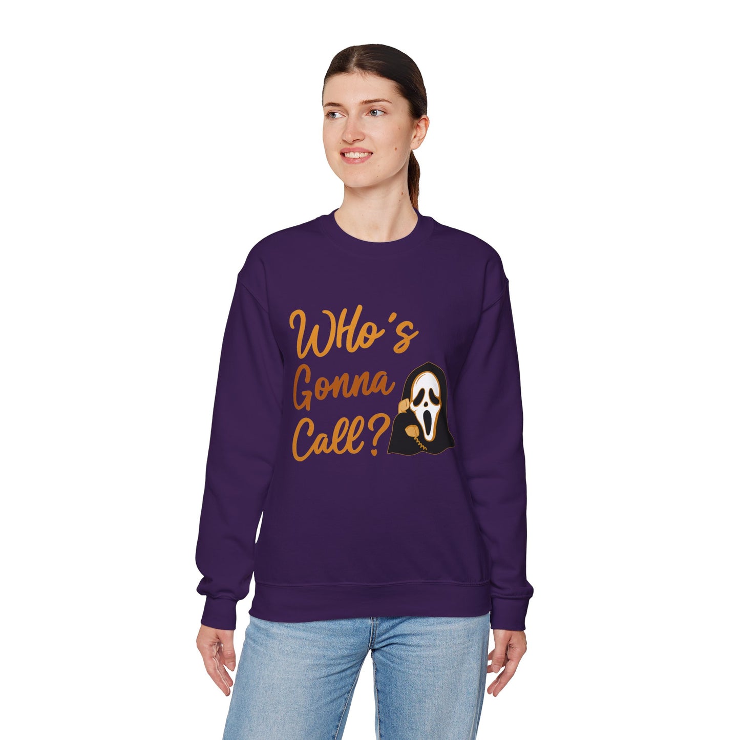 "Who’s Gonna Call?" – Ghostface Retro Horror | Sweater