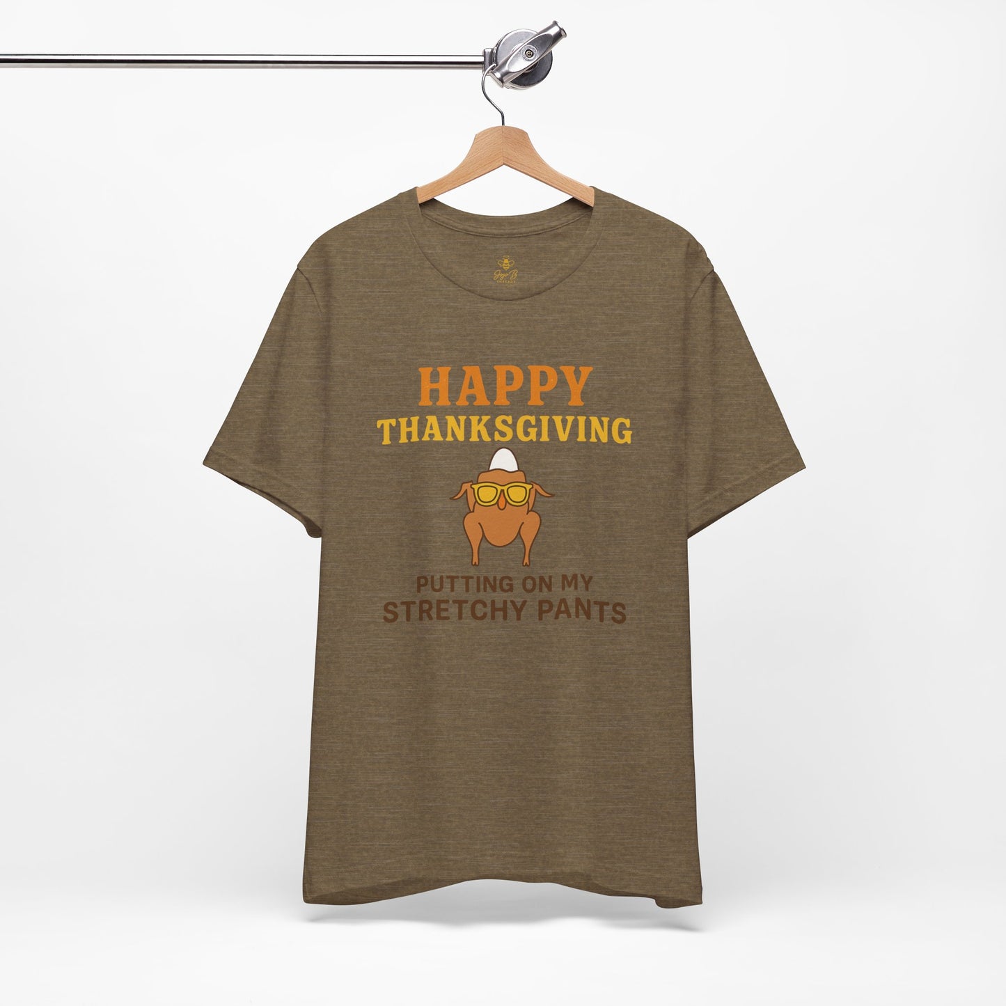 “Happy Thanksgiving Stretchy Pants Club” | Jersey Tee
