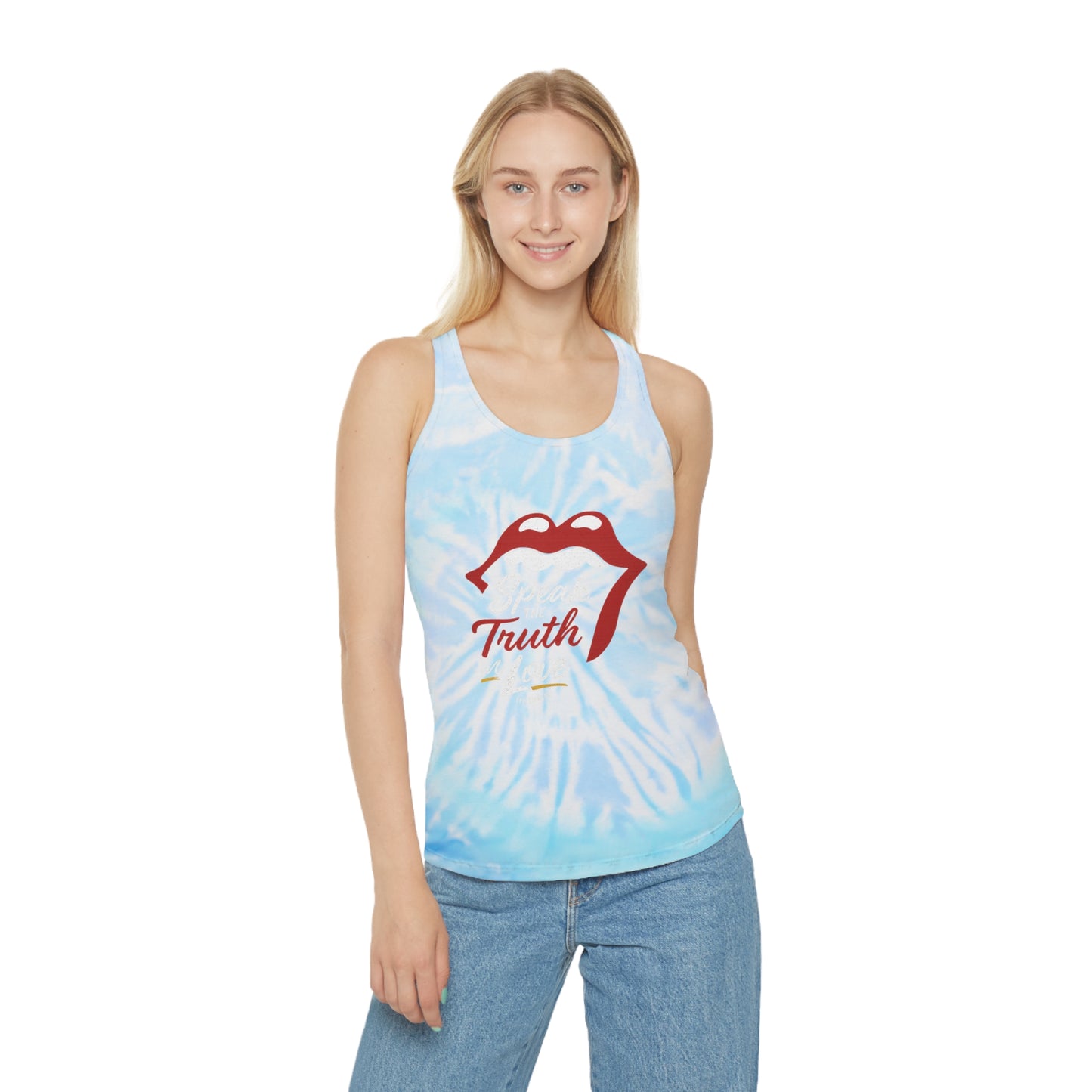 Speak the Truth Lip | Racerback Tank