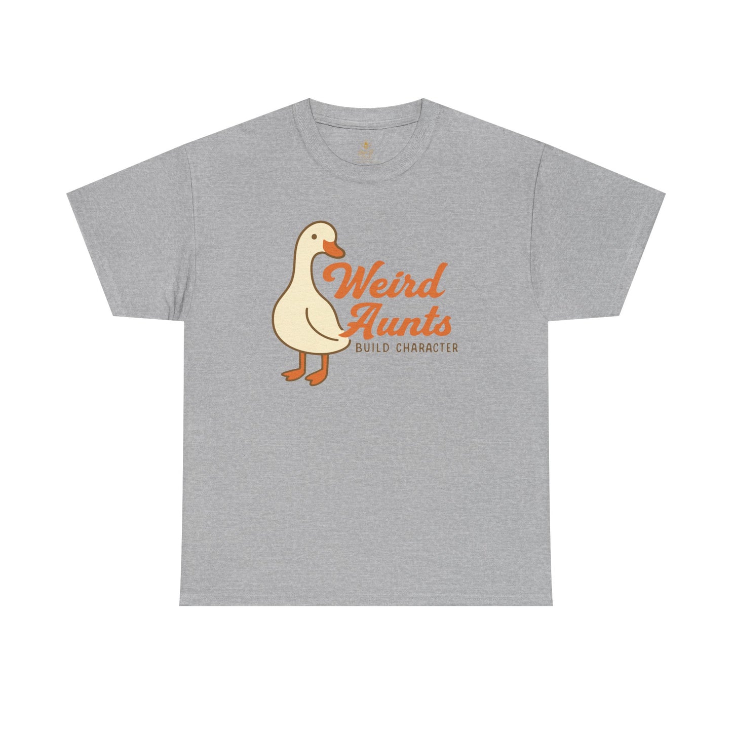 Weird Aunts Build Character Tee – Funny Goose Aunt Shirt