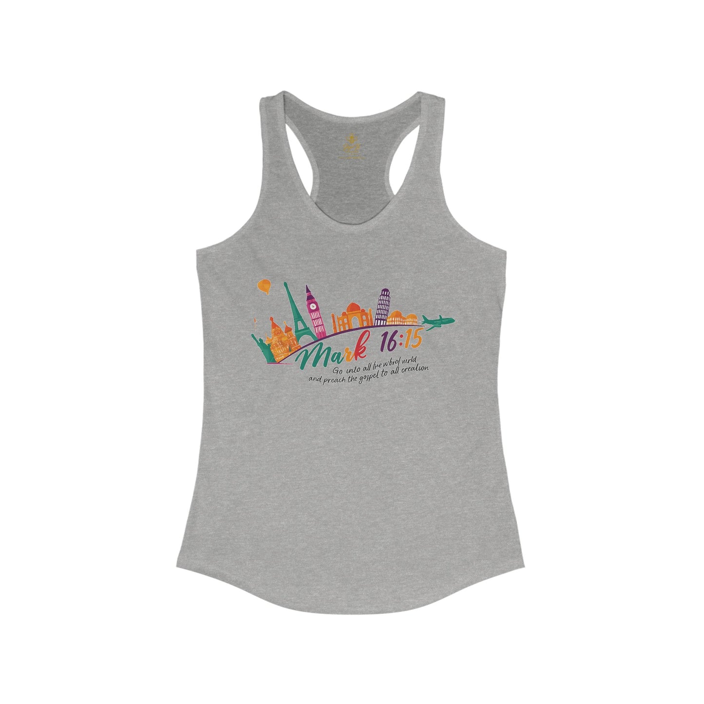 "Go Into All the World" | Racerback Tank