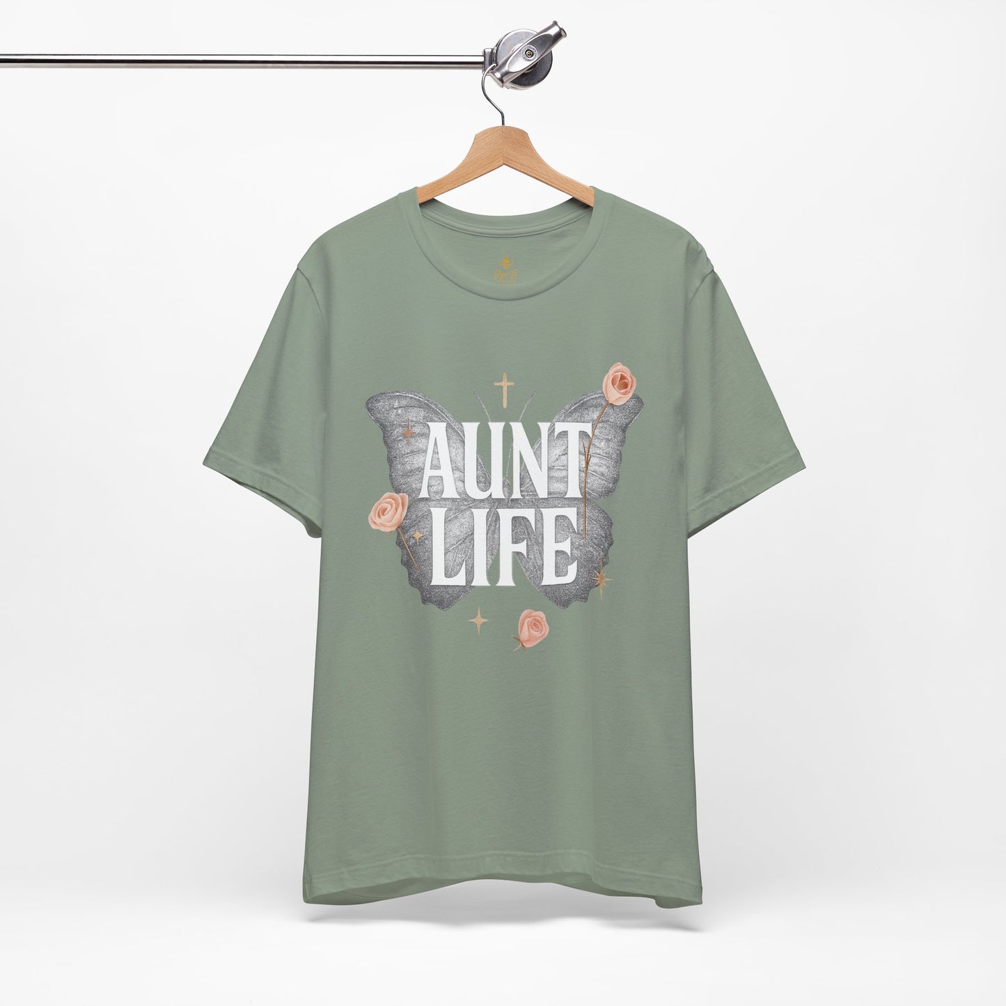 Aunt Life Butterfly | Jersey Tee