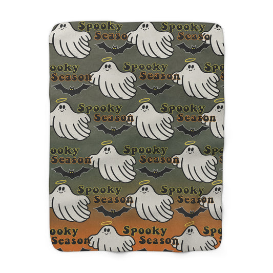 Spooky Season Vibes | Sherpa Fleece Blanket