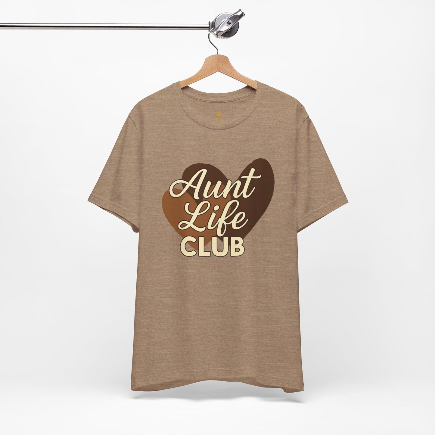 Aunt Life Club Heart Edition | Jersey Tee