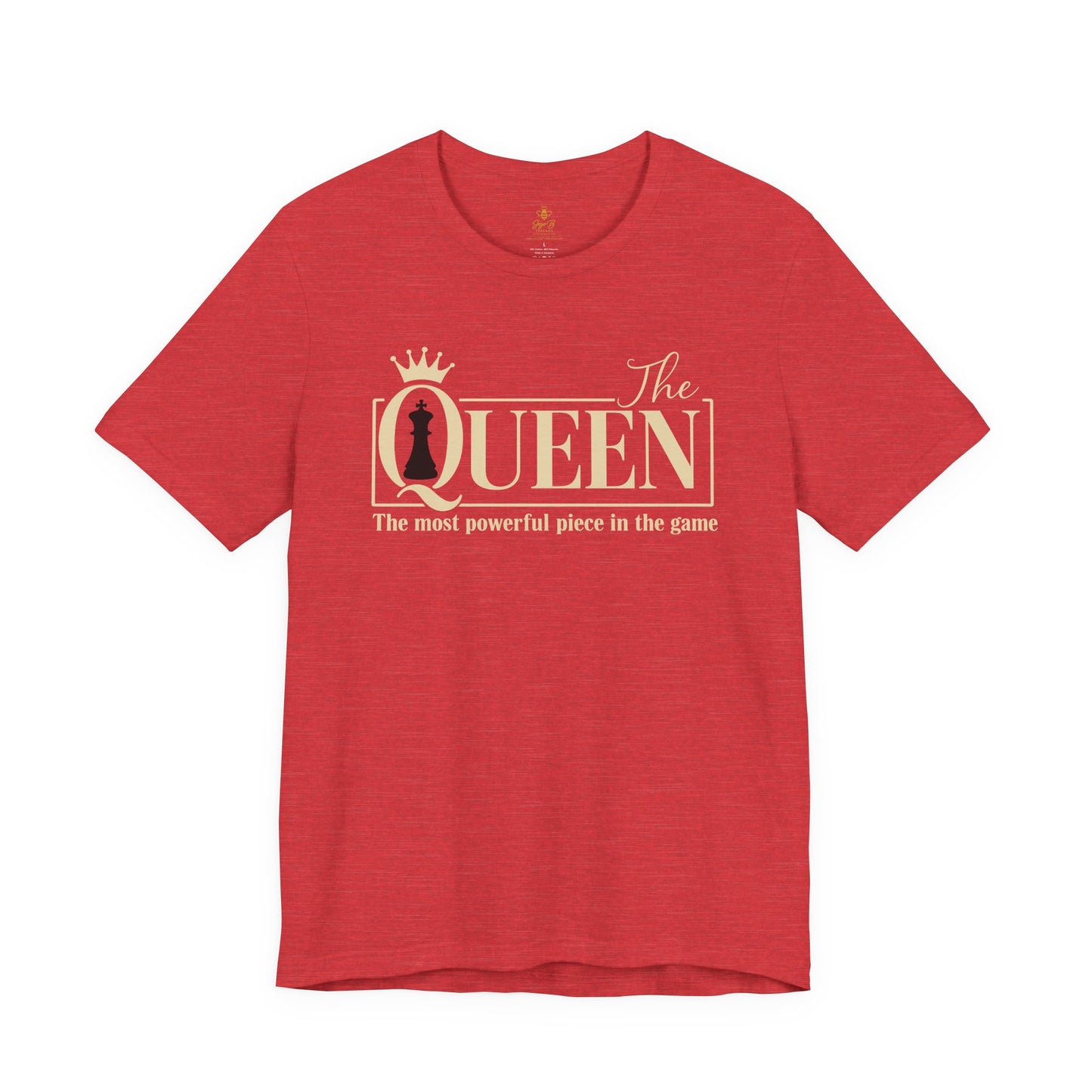 "The Queen Tee – Most Powerful Piece in the Game" | Jersey Tee