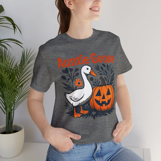 Auntie Goose Halloween | Jersey Tee