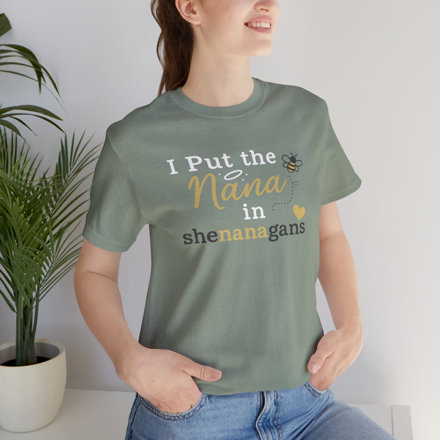 “I Put the Nana in Shenanagans” | Jersey Tee