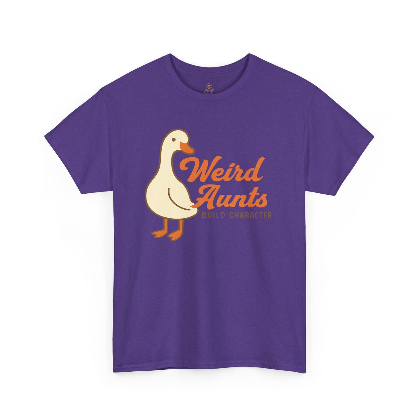 Weird Aunts Build Character Tee – Funny Goose Aunt Shirt