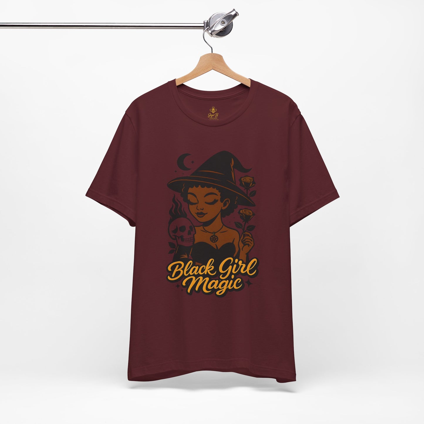 Black Girl Magic Witchy Halloween | Jersey Tee