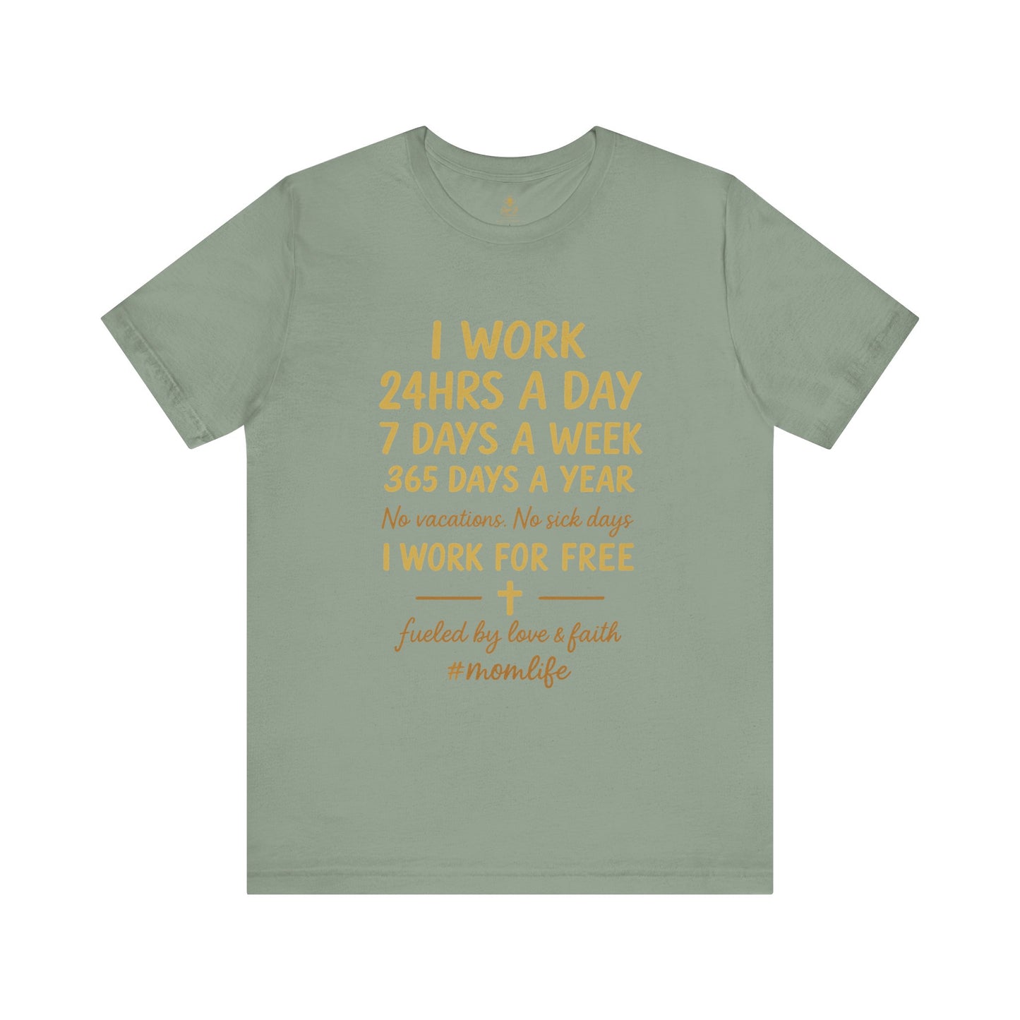 No Days Off Mom Life | Jersey Tee