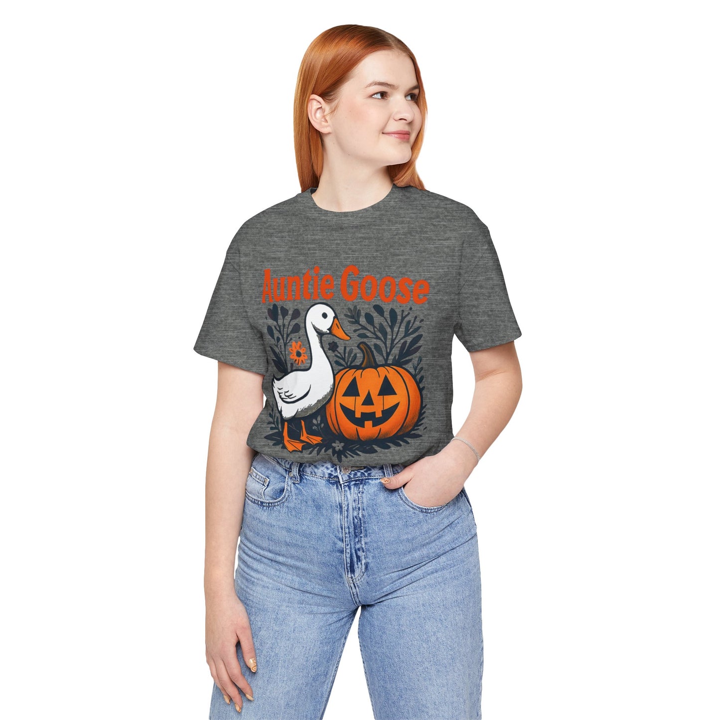 Auntie Goose Halloween | Jersey Tee