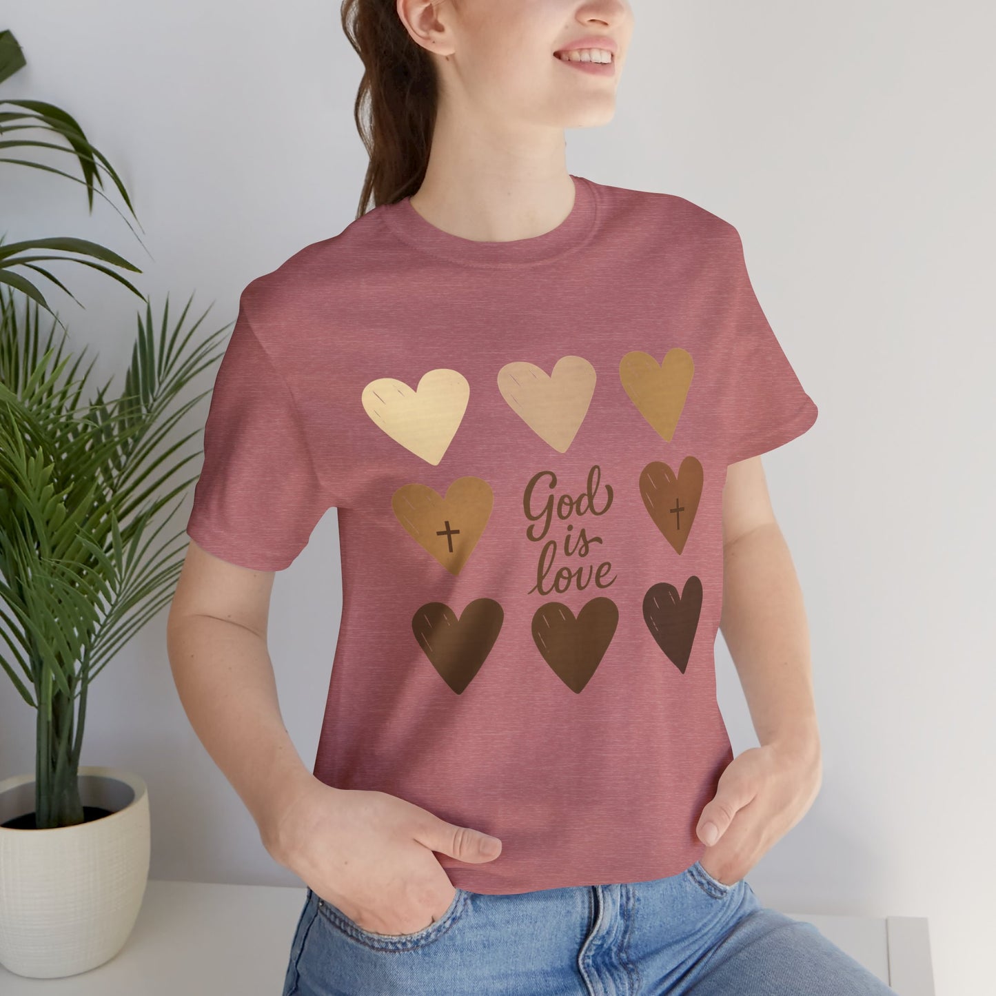 God Is Love | Jersey Tee