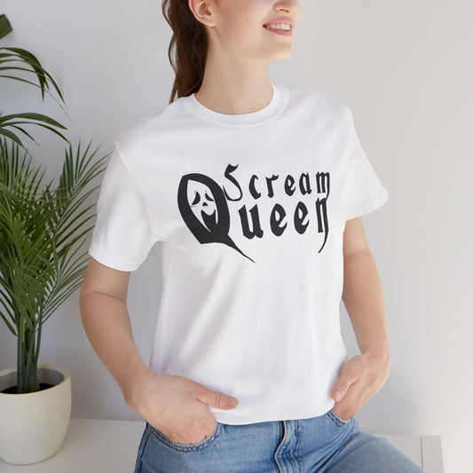“Scream Queen – Gothic Horror Vibes” | Jersey Tee