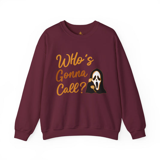 "Who’s Gonna Call?" – Ghostface Retro Horror | Sweater
