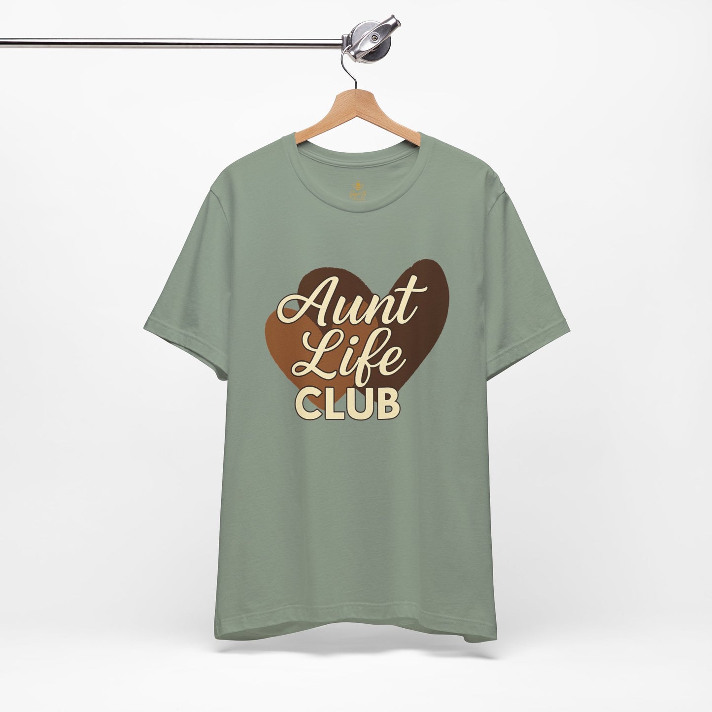 Aunt Life Club Heart Edition | Jersey Tee