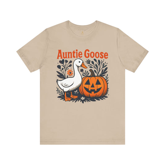 Auntie Goose Halloween | Jersey Tee