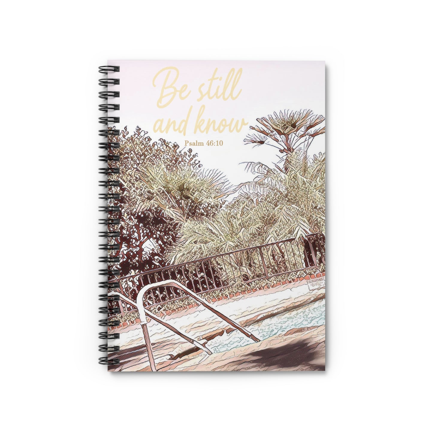 “Beside Quiet Waters” | Spiral Notebook