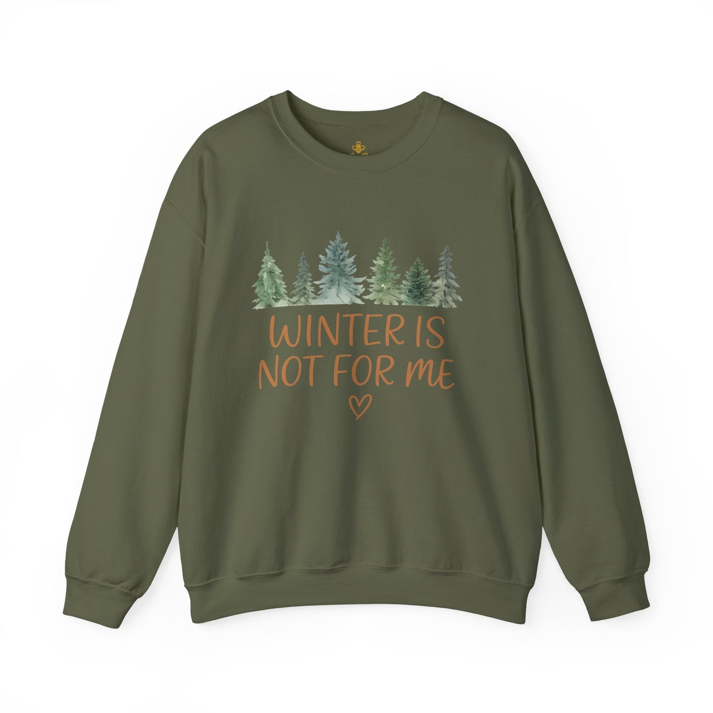 "Winter Not For Me" Watercolor Tree | Sweatshirt