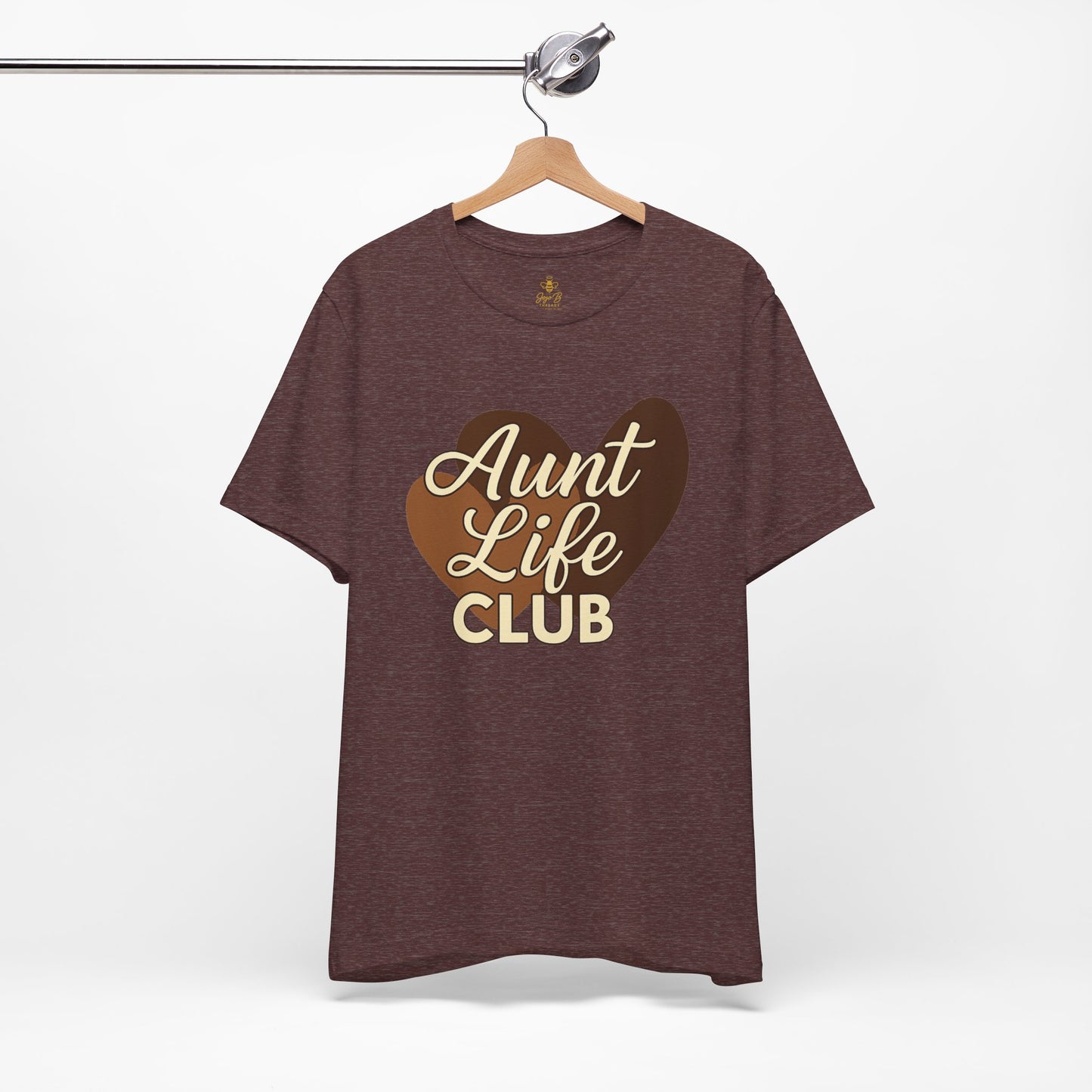 Aunt Life Club Heart Edition | Jersey Tee