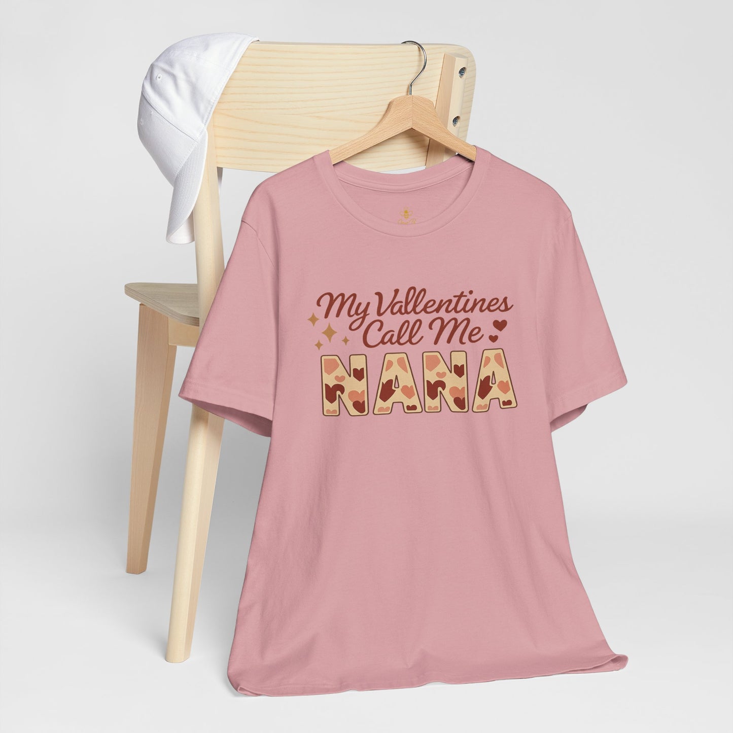 "My Valentines Call Me Nana" | Jersey Tee