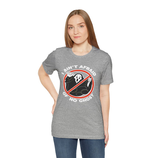 “I Ain’t Afraid of No Ghostface” Halloween | Jersey Tee