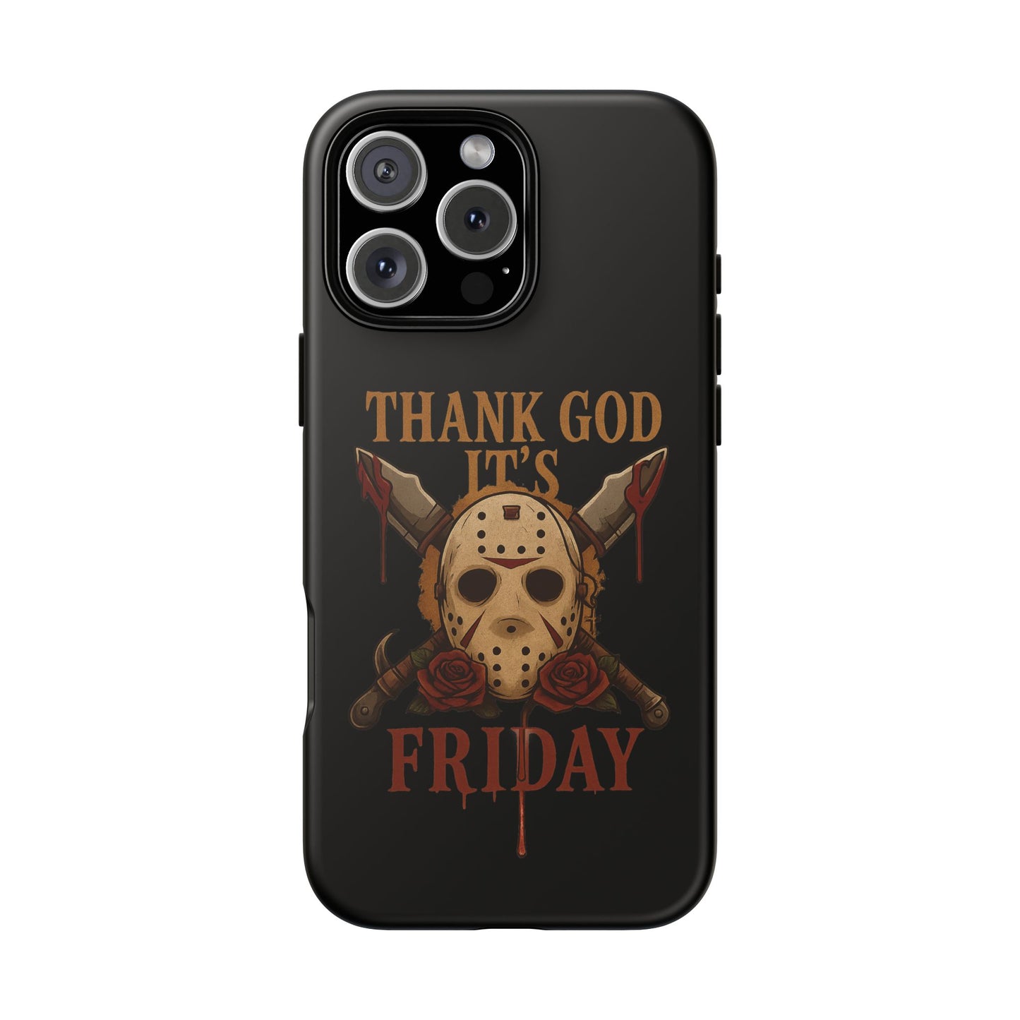 "Thank God It’s Friday – Horror Rose Edition" | Tough Phone Cases