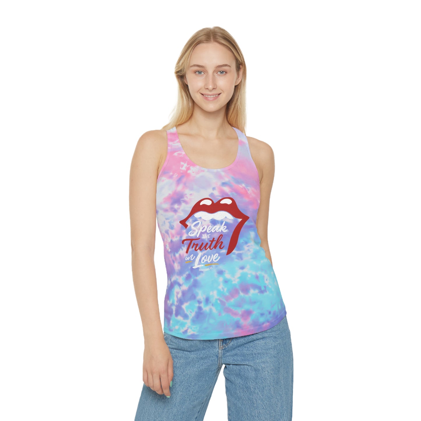Speak the Truth Lip | Racerback Tank