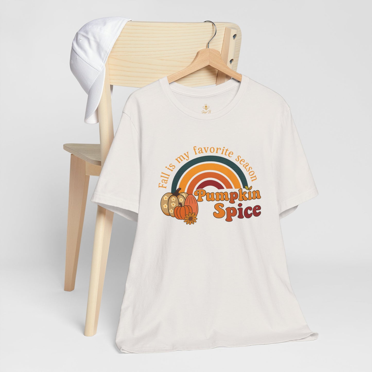 Fall is My Favorite Season Retro Pumpkin Spice Shirt | Jersey Tee