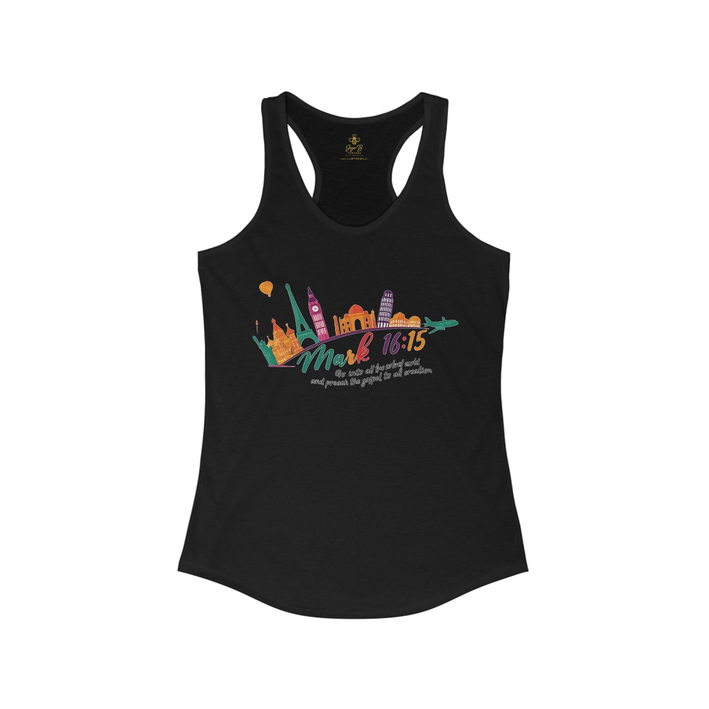 "Go Into All the World" | Racerback Tank
