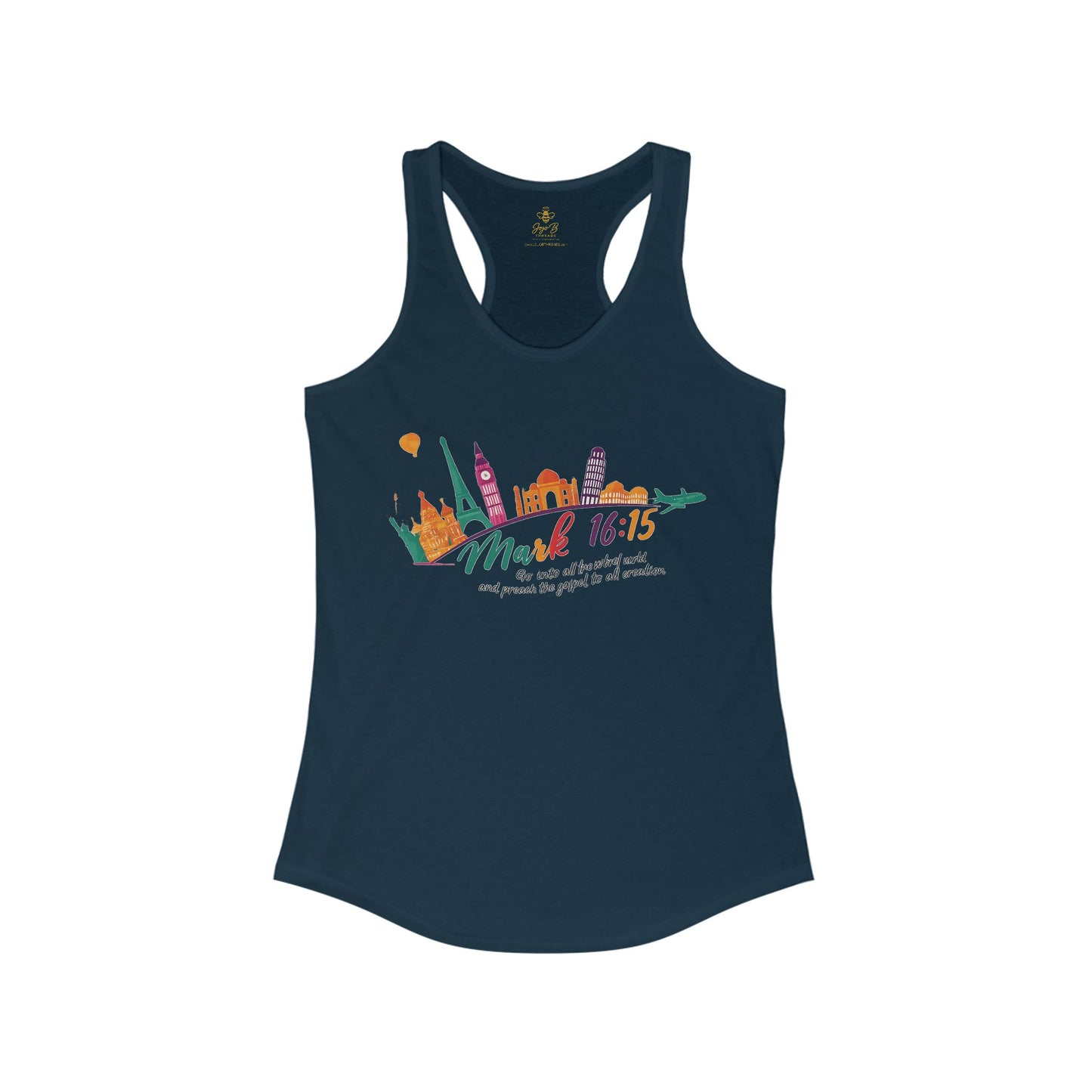 "Go Into All the World" | Racerback Tank