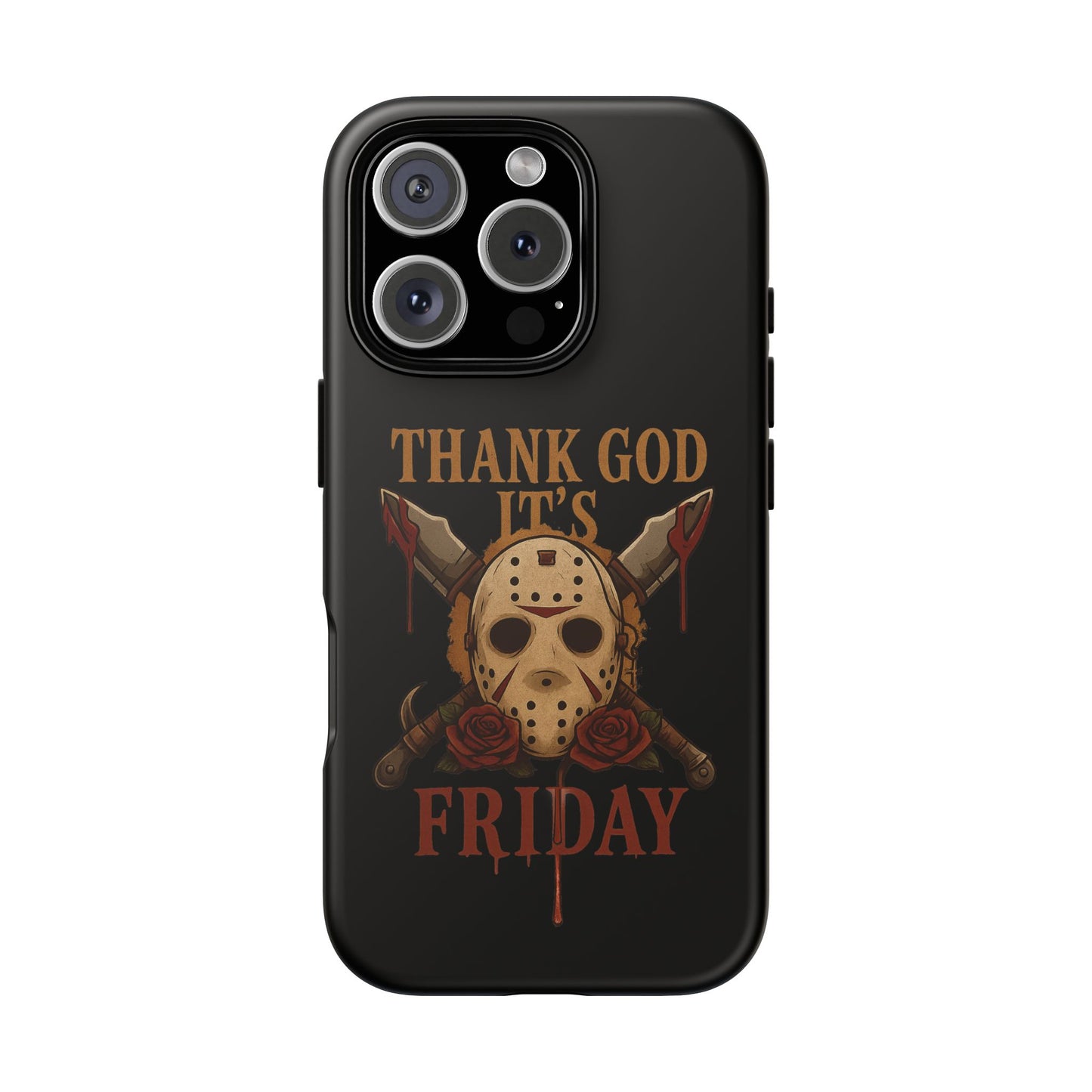 "Thank God It’s Friday – Horror Rose Edition" | Tough Phone Cases
