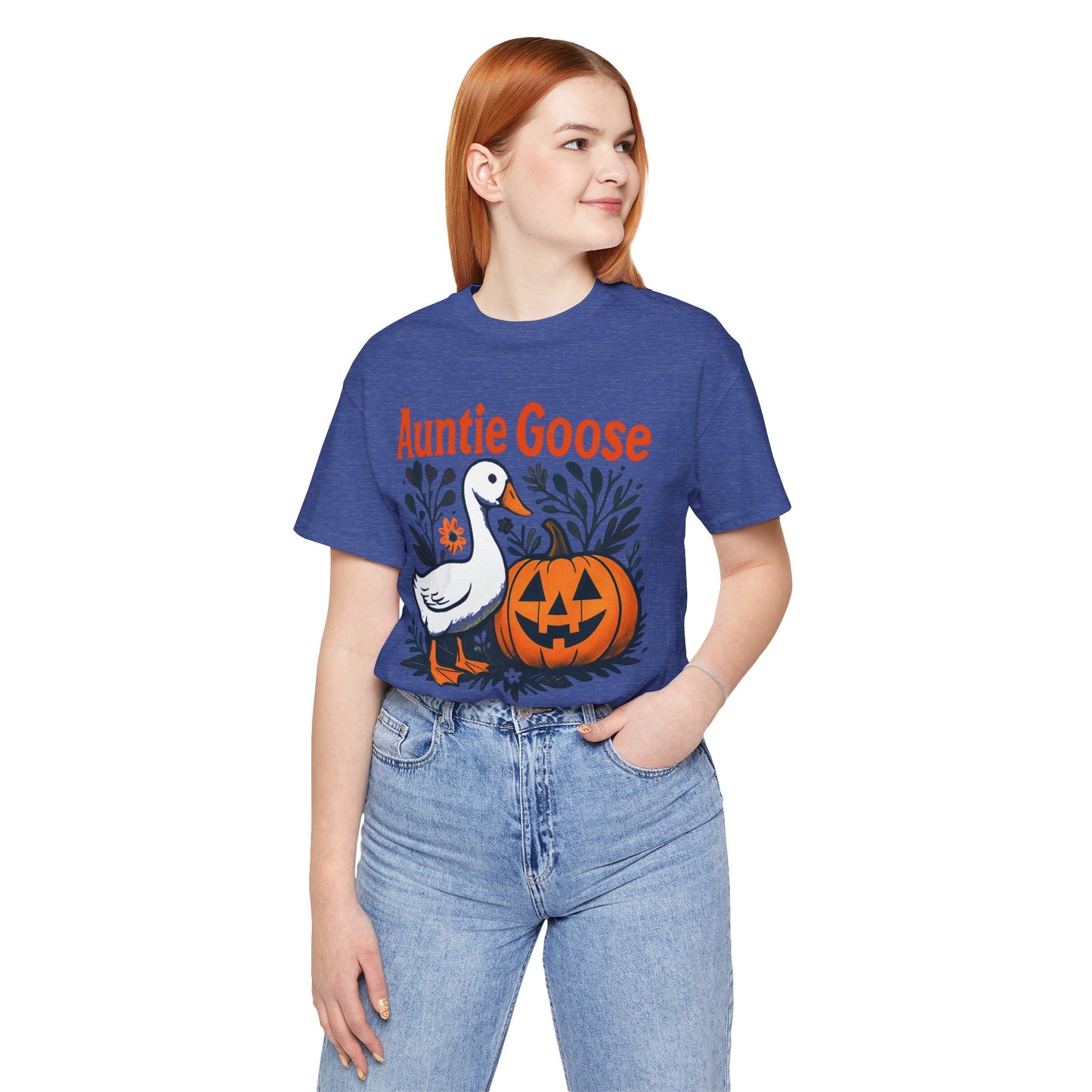Auntie Goose Halloween | Jersey Tee
