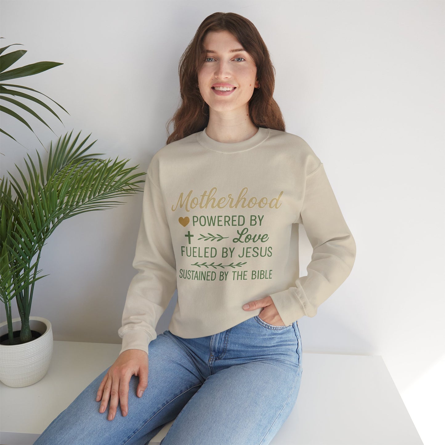 Motherhood Bible Verse | Sweater