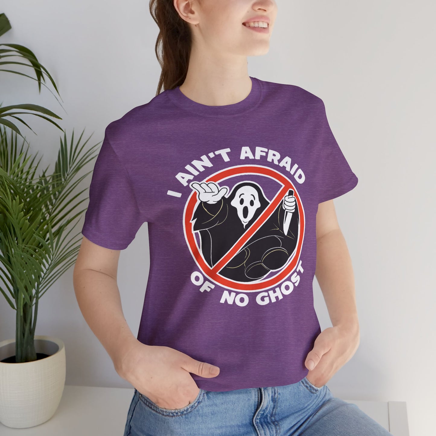 “I Ain’t Afraid of No Ghostface” Halloween | Jersey Tee