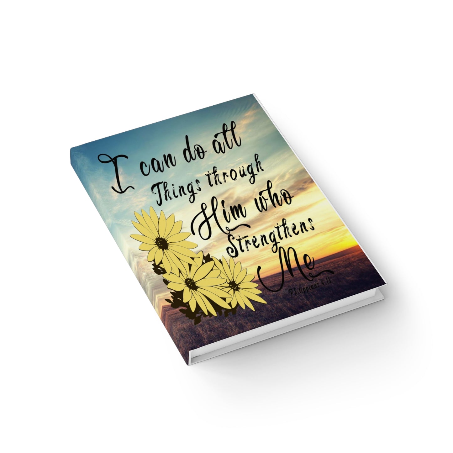 Strength Through Him | Notebook