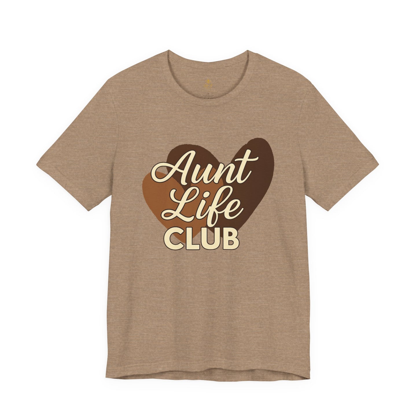 Aunt Life Club Heart Edition | Jersey Tee