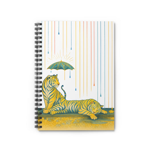 "Color in the Storm" | Spiral Notebook