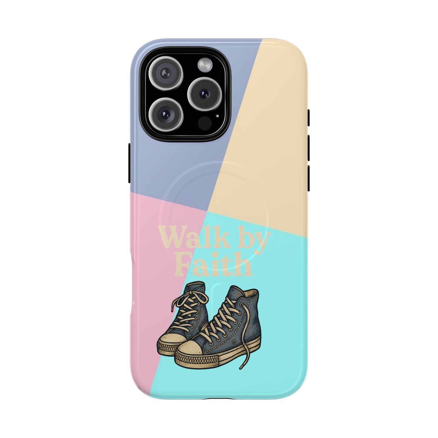 Walk by Faith – Vintage Sneakers | Tough Phone Case